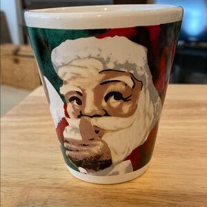 Santa Mug. Holds 8 oz